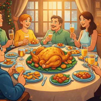 Как избежать переедания в новогодние праздники?