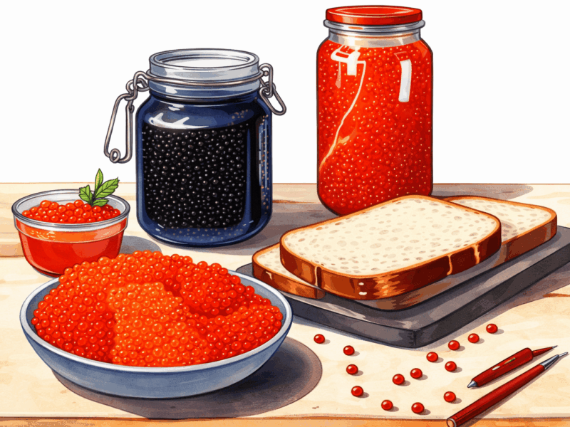 Чем отличается настоящая икра от имитации?