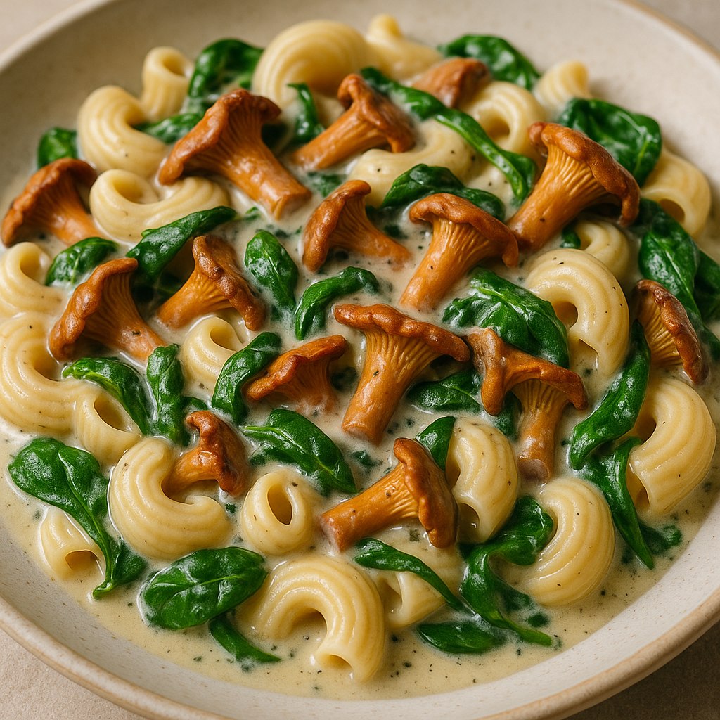 Паста с лисичками: сезонный рецепт