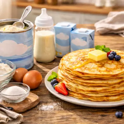 Вторая жизнь детской смеси: вкусные и полезные блины для всей семьи