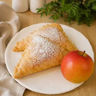 Слойки с яблоками